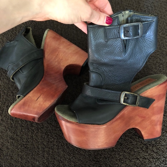jim barnier Shoes - Free People Bootie Platforms